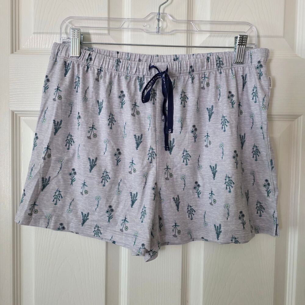 Life Is Good Sleep Shorts Women's Size Large
